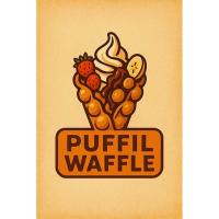 Puffil Waffle logosu